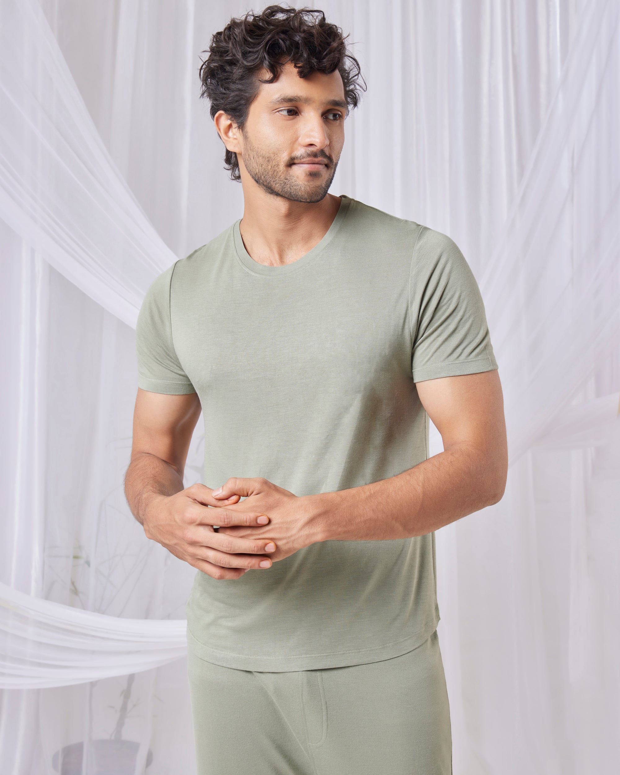 Cosmo Bamboo T-Shirt (Laurel Green)