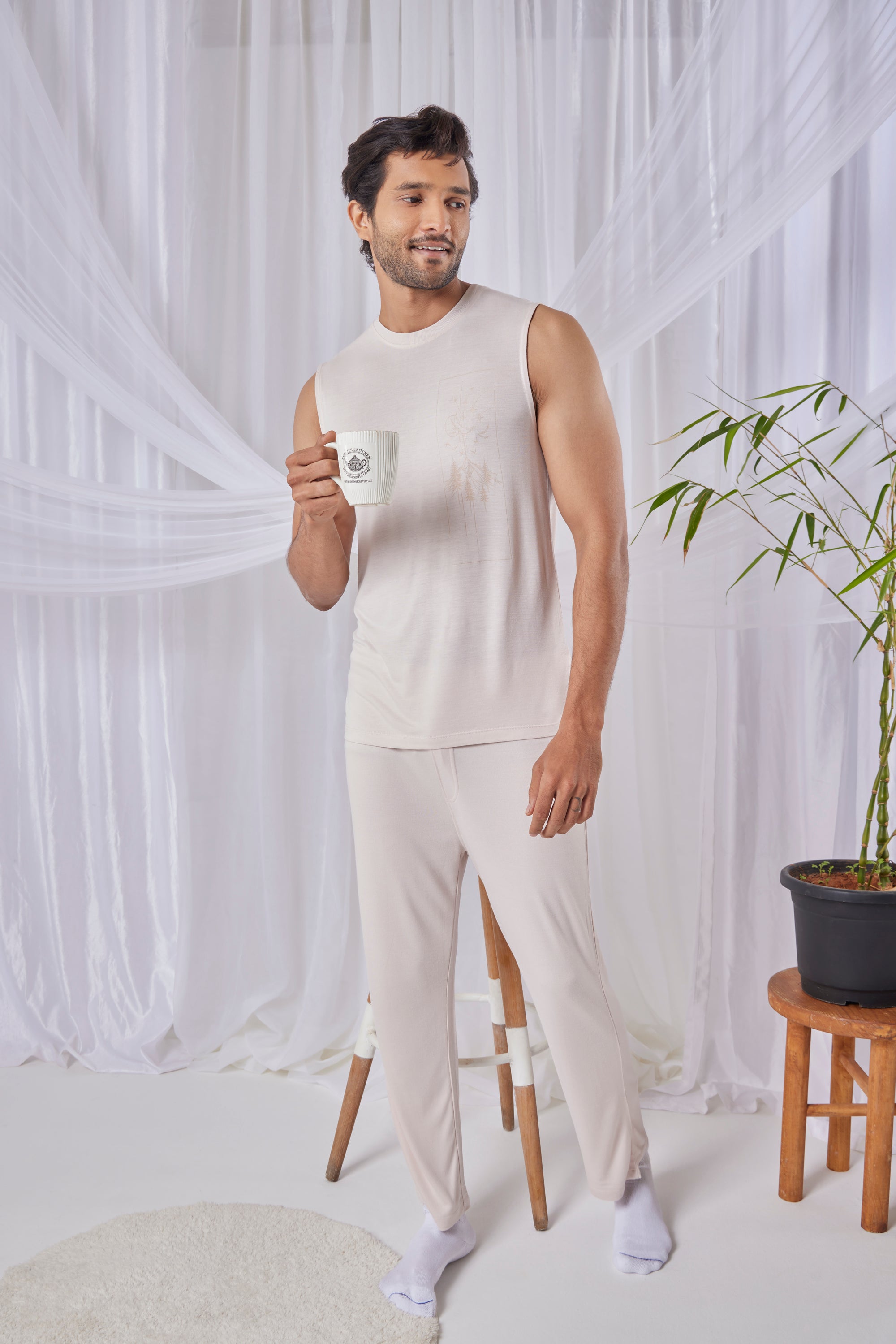 Urbanite Bamboo Pant  (Irish Cream)