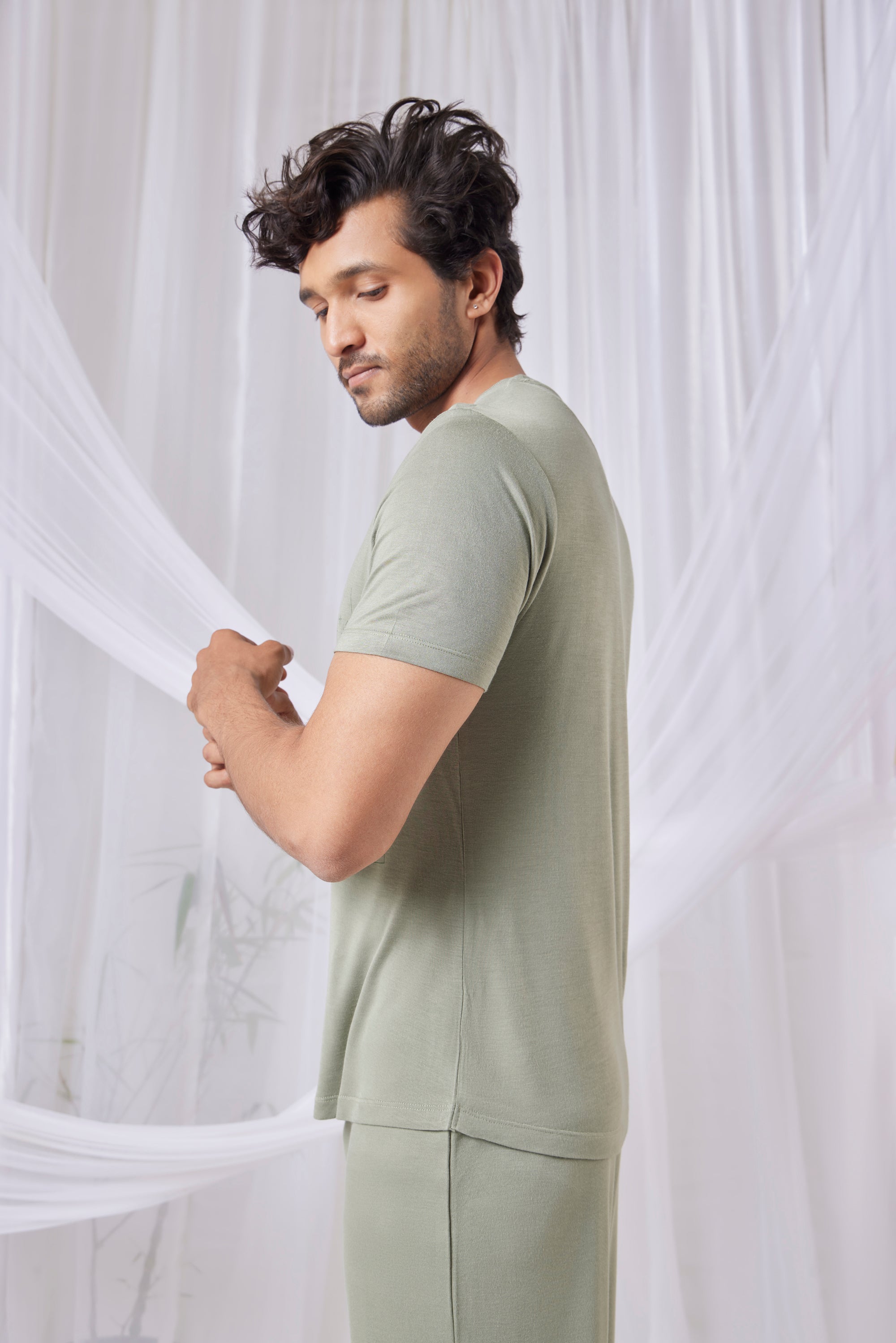 Cosmo T-Shirt + Pant  (Laurel Green)