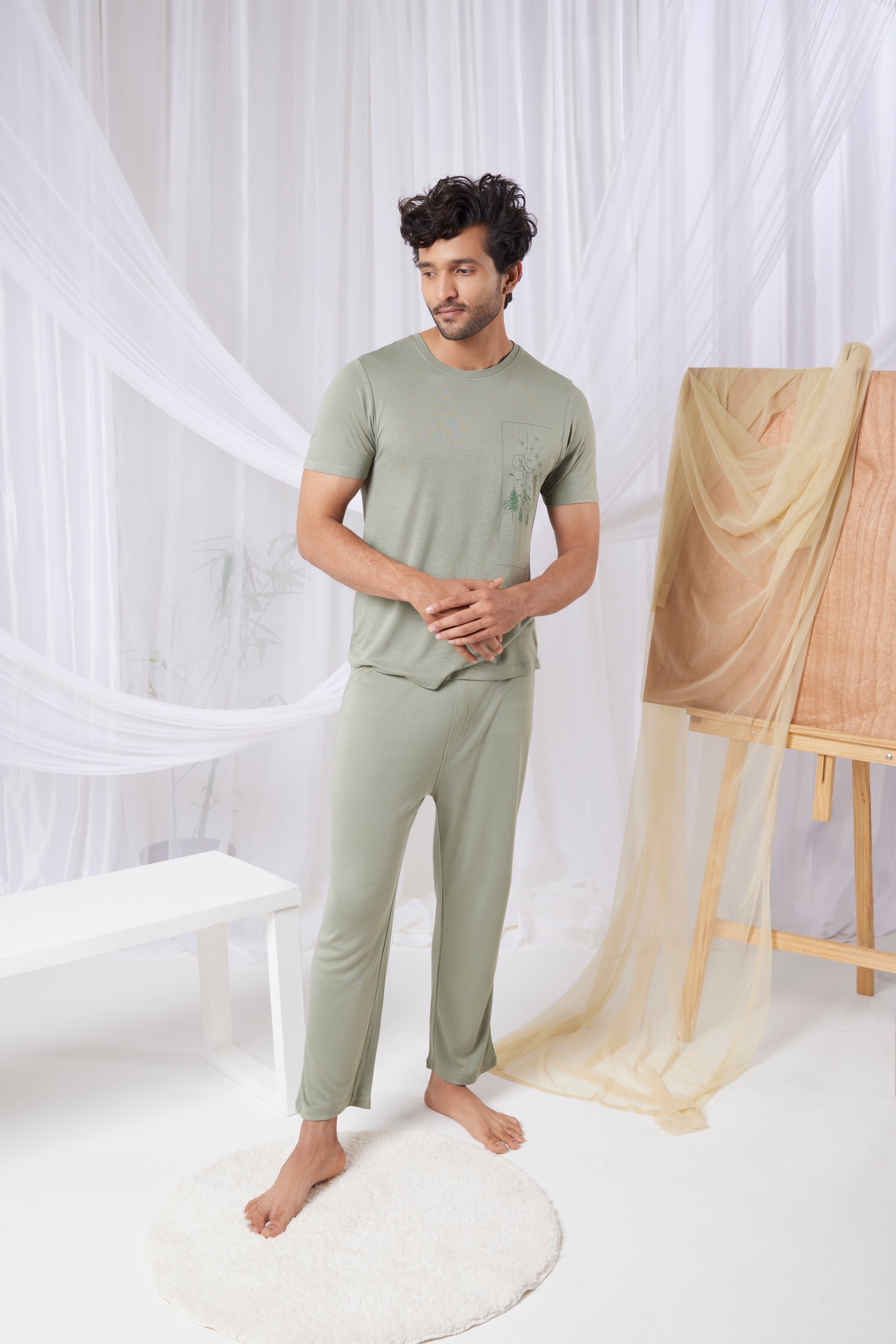 Urbanite Bamboo Pant  (Laurel Green)