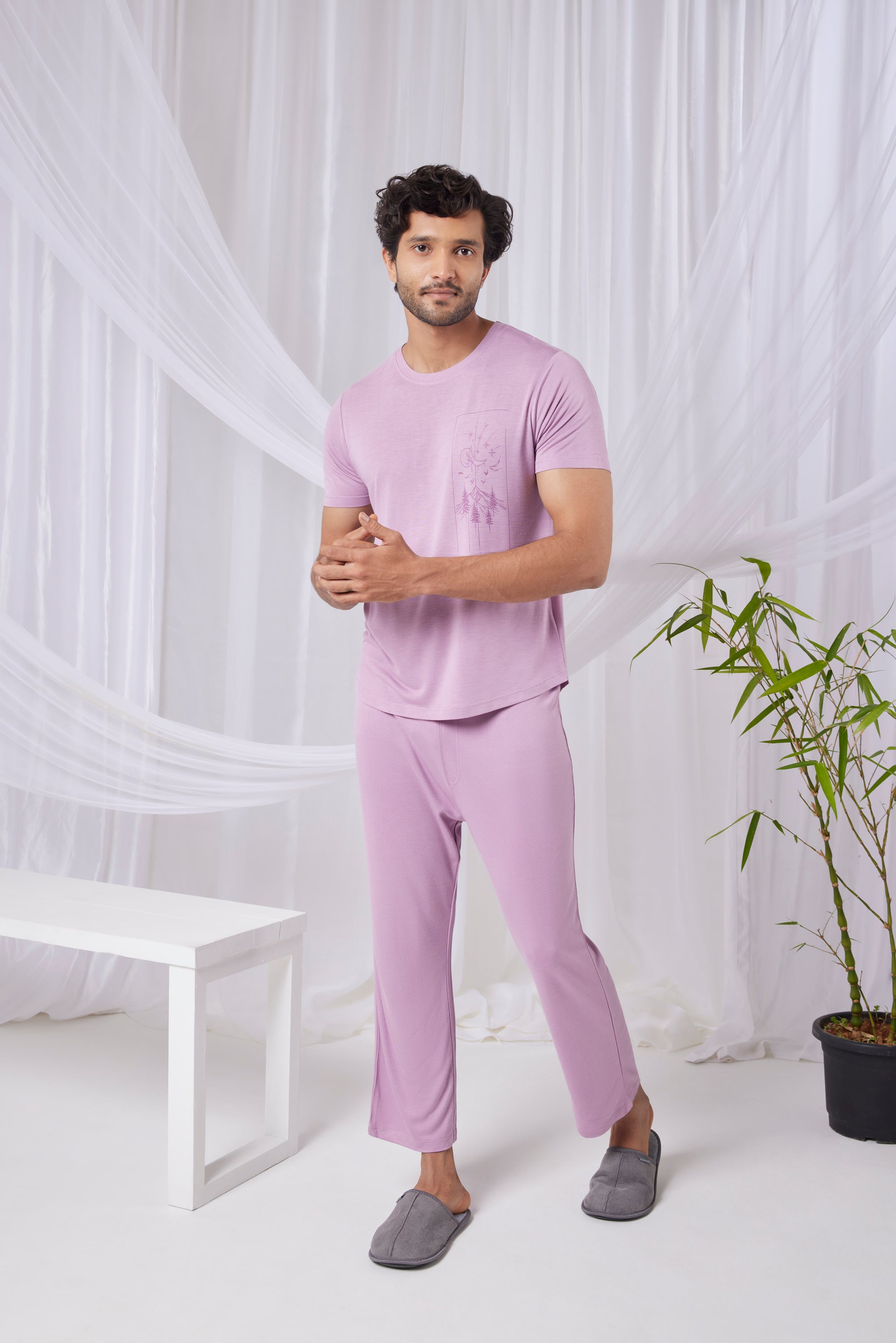 Urbanite Bamboo Pant  (Sea Fog)