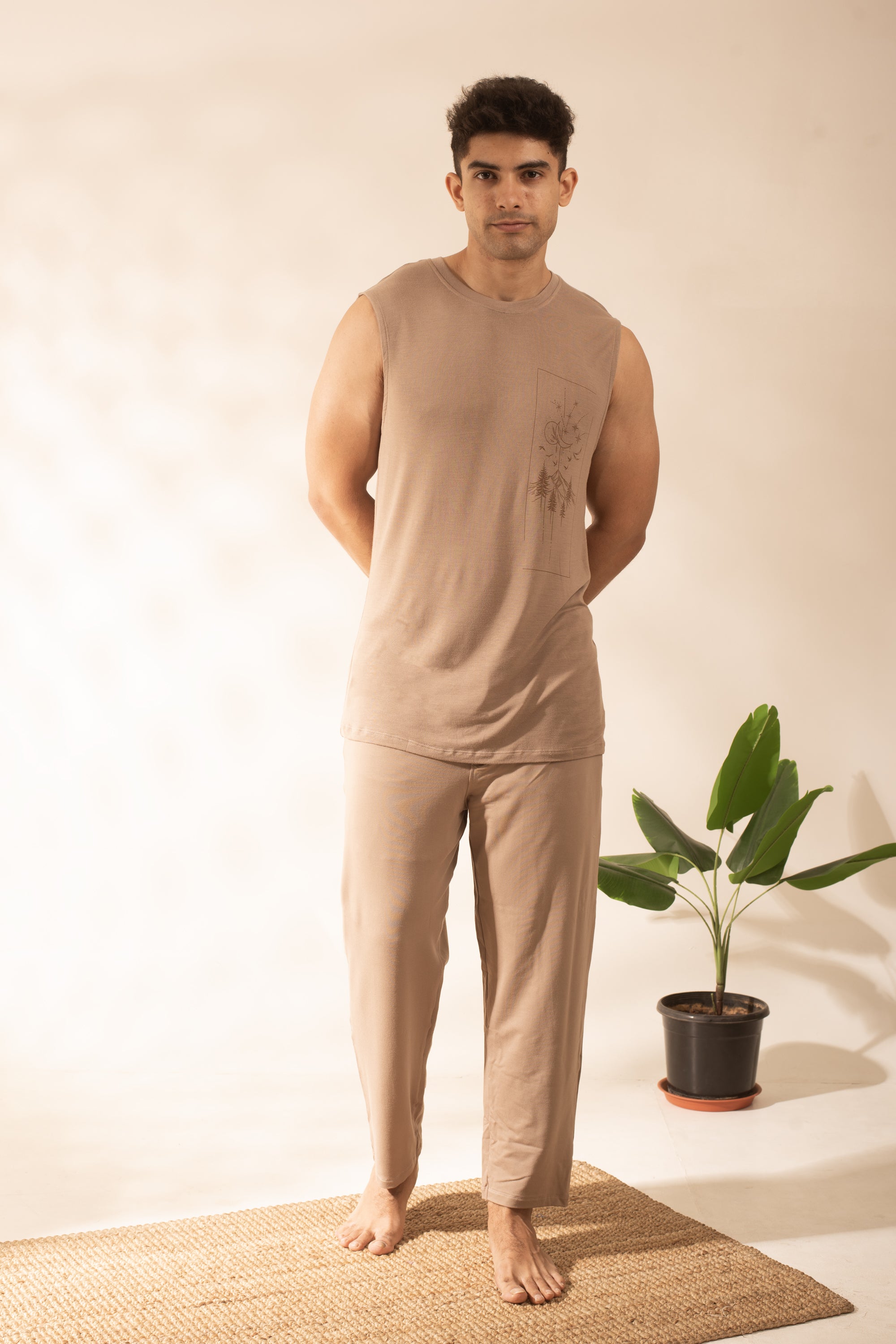 Urbanite Bamboo Pant  (Taupe)