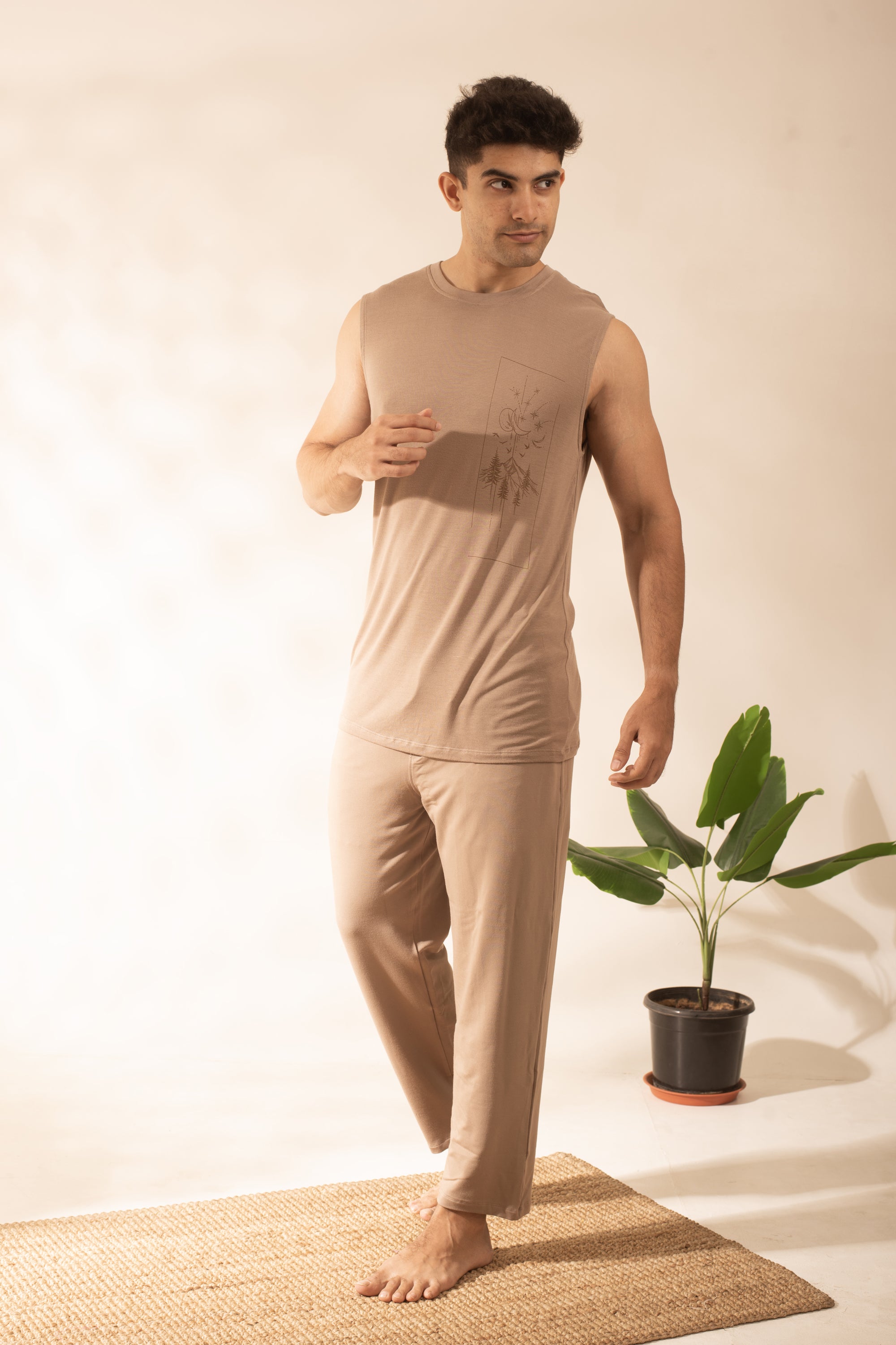 Urbanite Bamboo Pant  (Taupe)